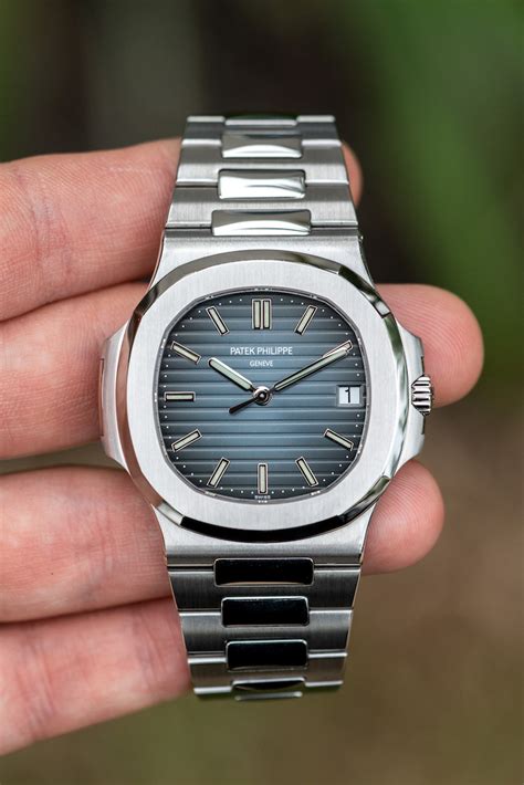 patek philippe light blue|patek philippe nautilus original price.